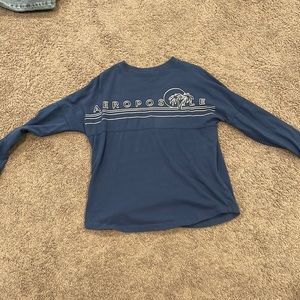 Blue Aeropostale long sleeve shirt